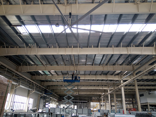 東莞大型工業風扇-7.5米大扇葉-覆蓋1500面積